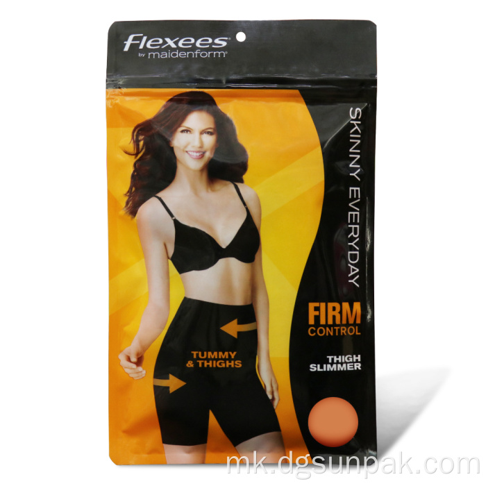 Прилагодена торба за пакување облека за долна облека на големо